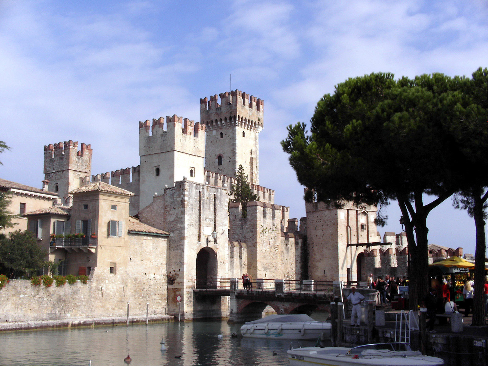 Sirmione Fortress - Castello Sforzesco - on the shores of Lake Garda